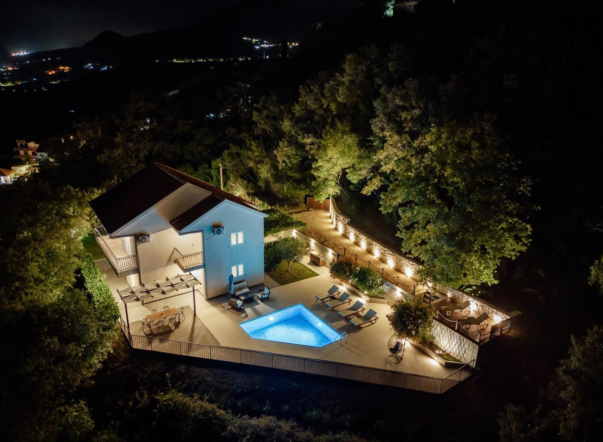 Villa Sladovic Herceg Novi Bagian luar foto