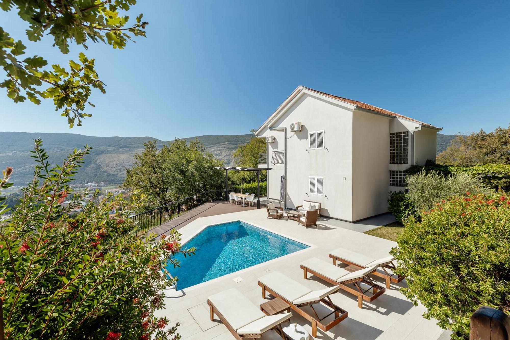 Villa Sladovic Herceg Novi Bagian luar foto